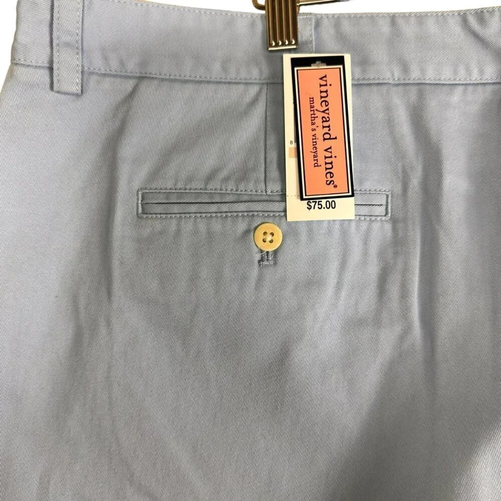 Vineyard Vines Men's Light Blue Chino Shorts Size 42 NWT - Picture 6 of 10